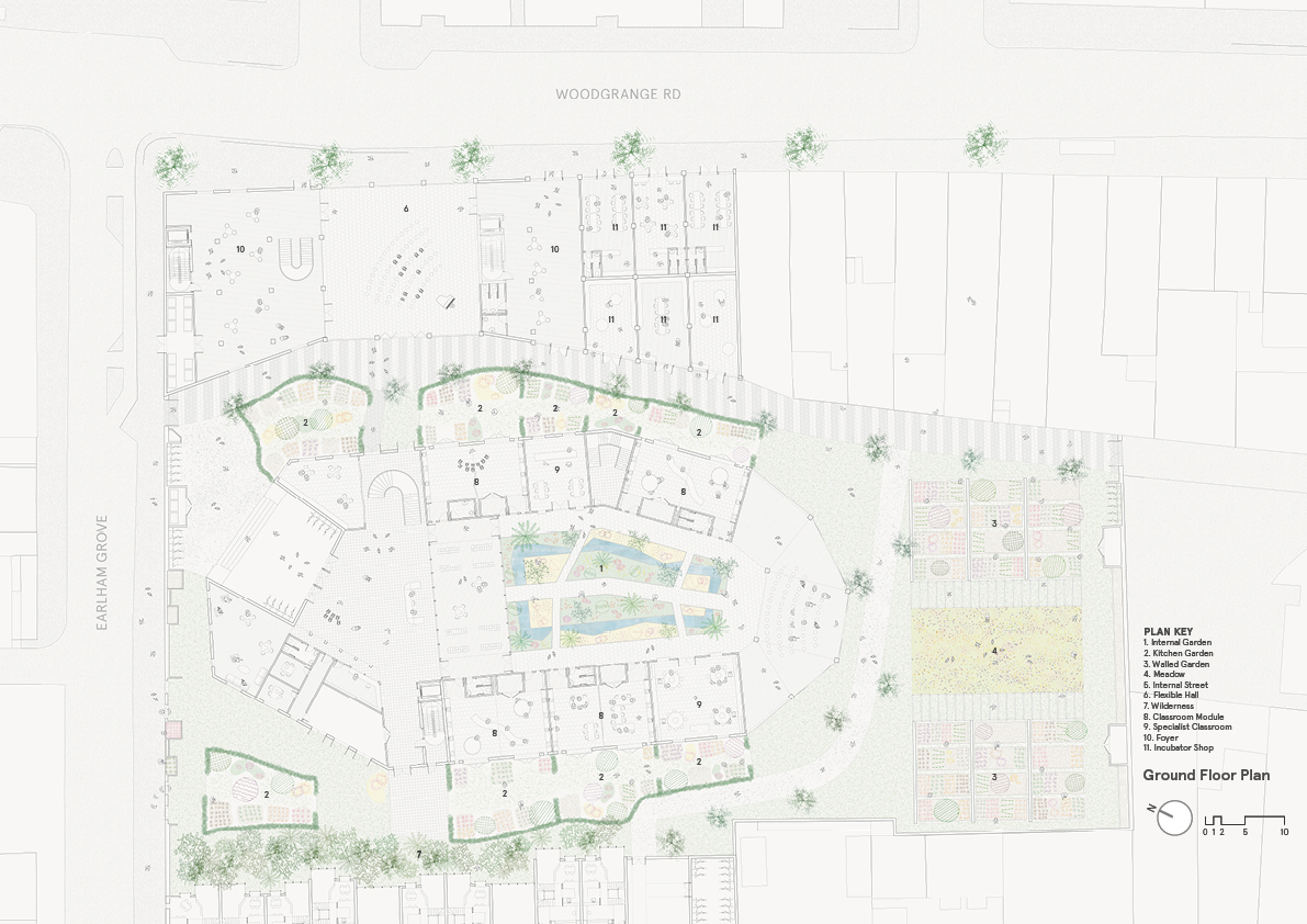 Edible Education Ground Floor Plan